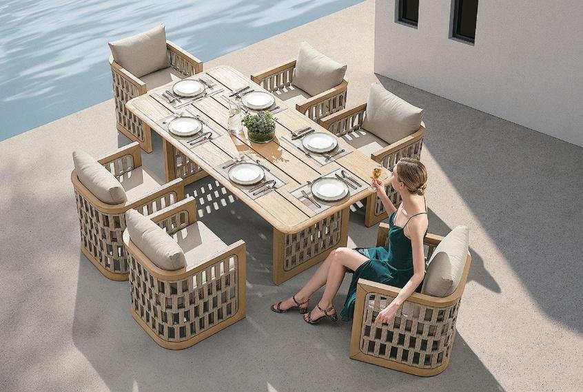 Dining premium para área externa